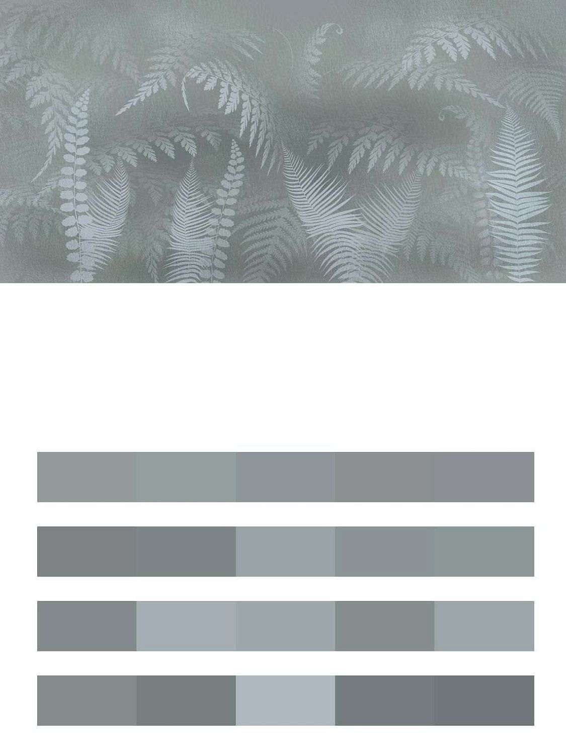 Зеленый папоротник  13-466