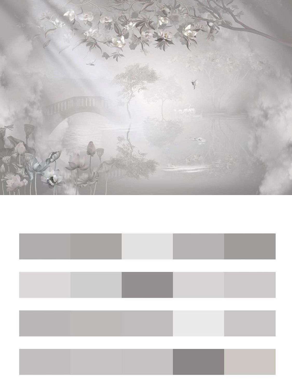 Серый лес и туман  13-613