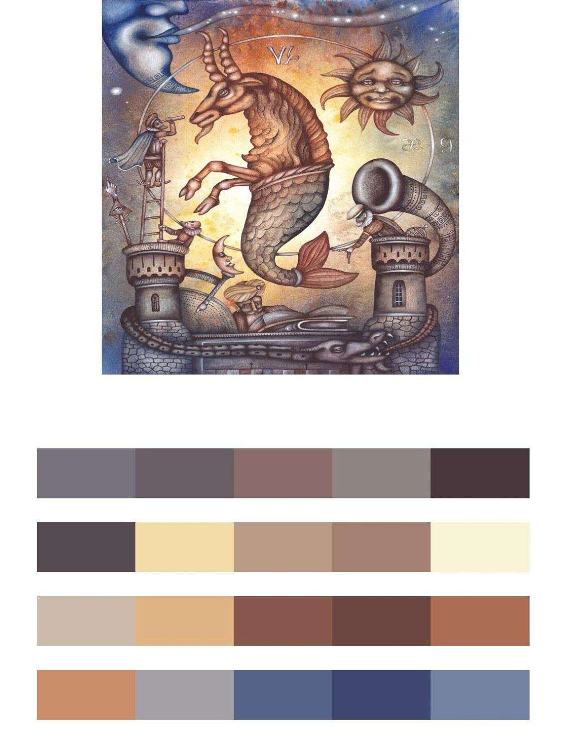 Знак зодиака козерог  9-239