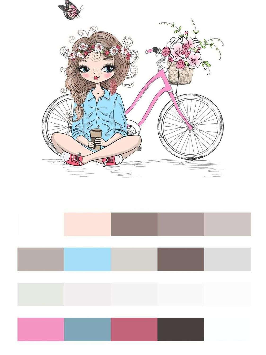 Прогулка на велосипеде  12-1244