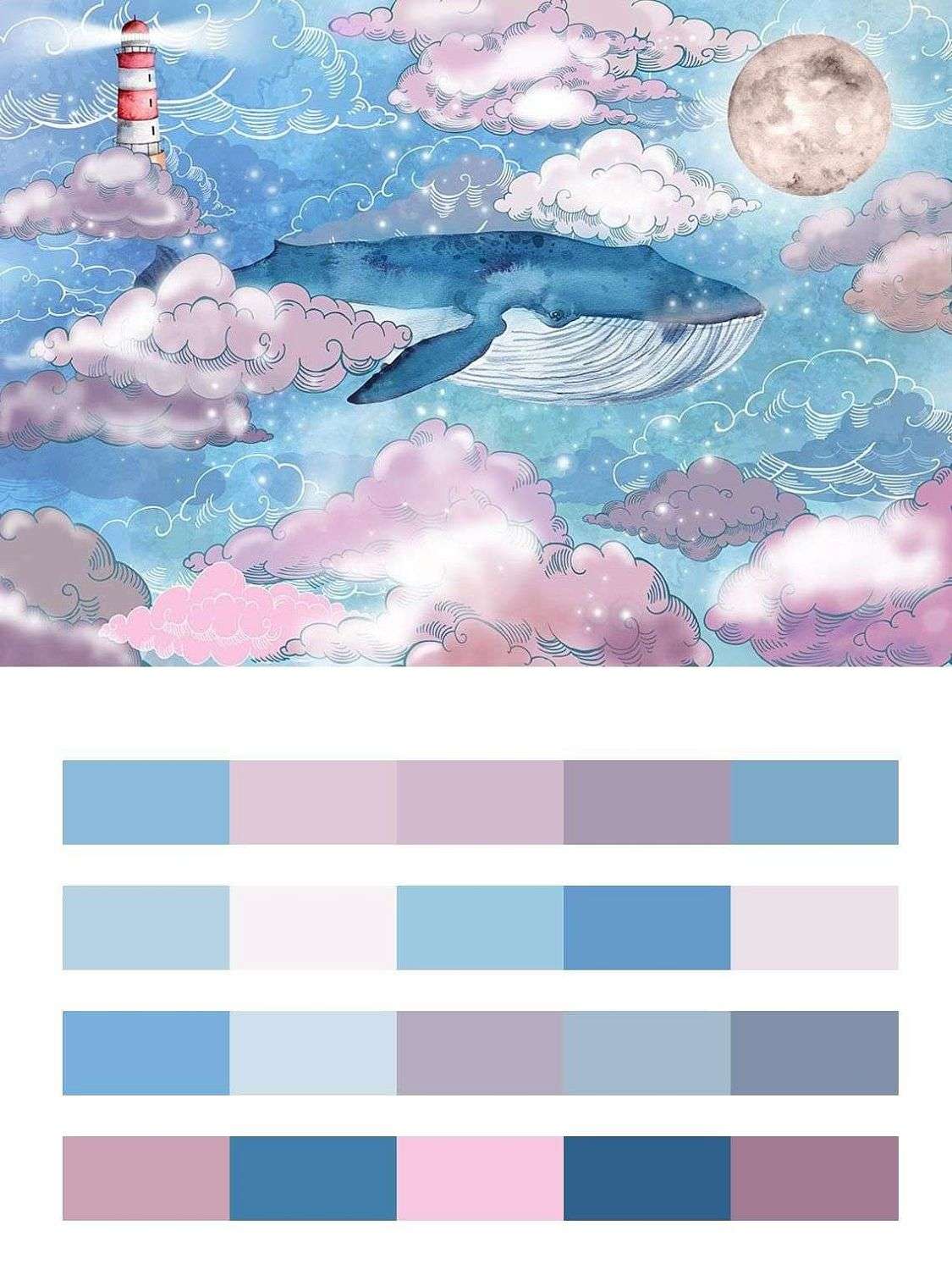 Кит в облаках  12-1547