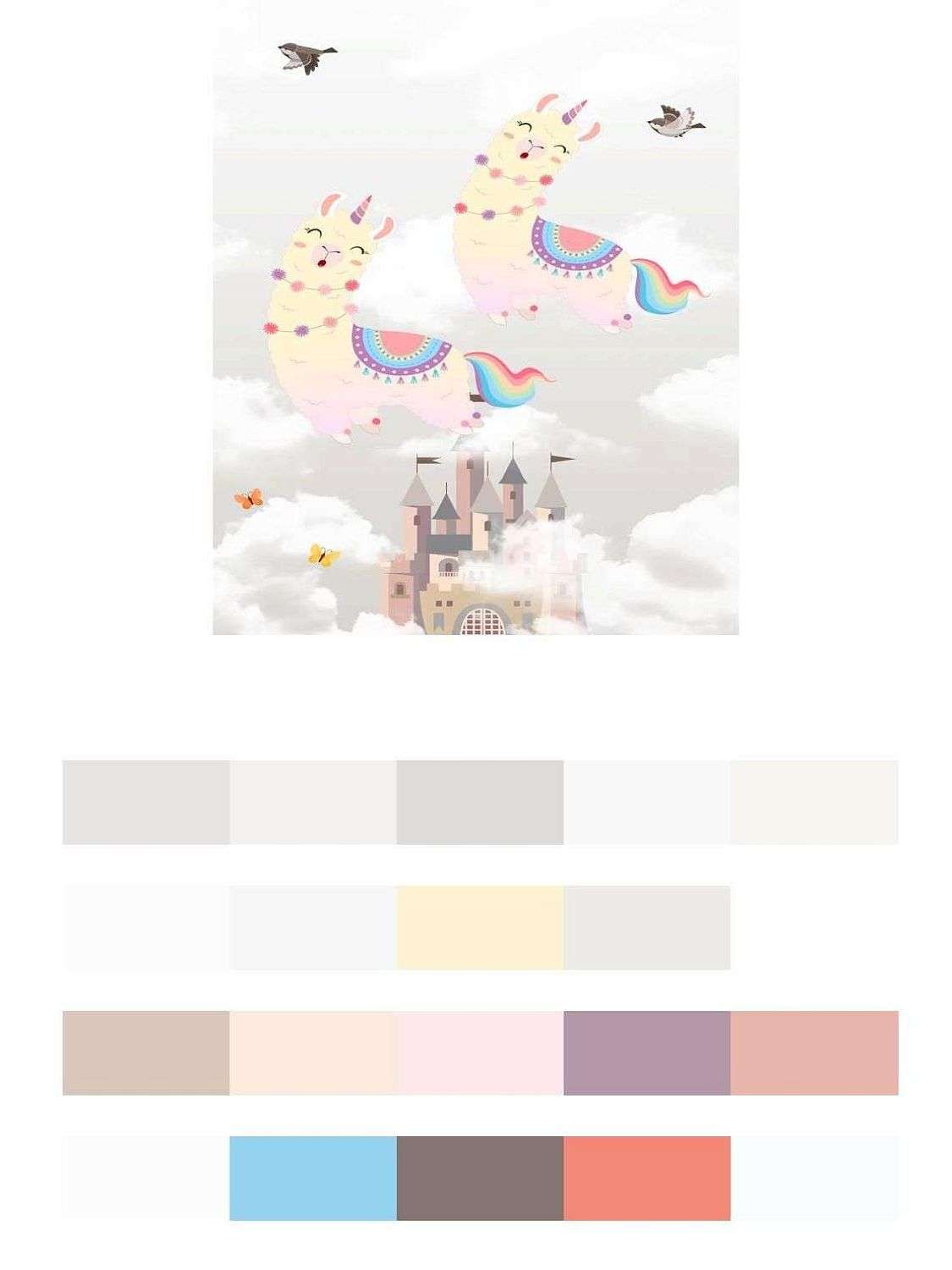 Мультяшная альпака  14-265