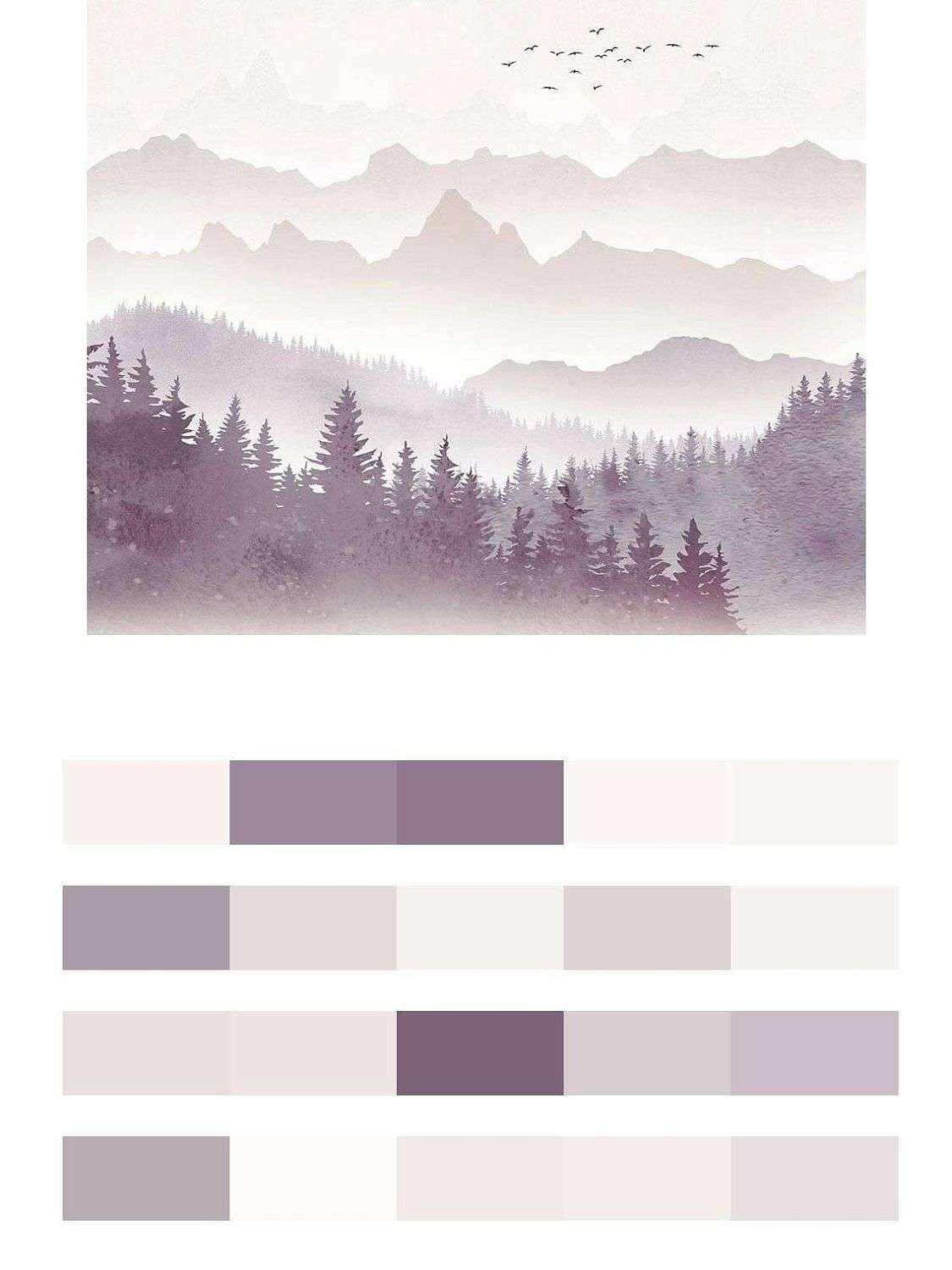 Красивый вид на горы  14-415