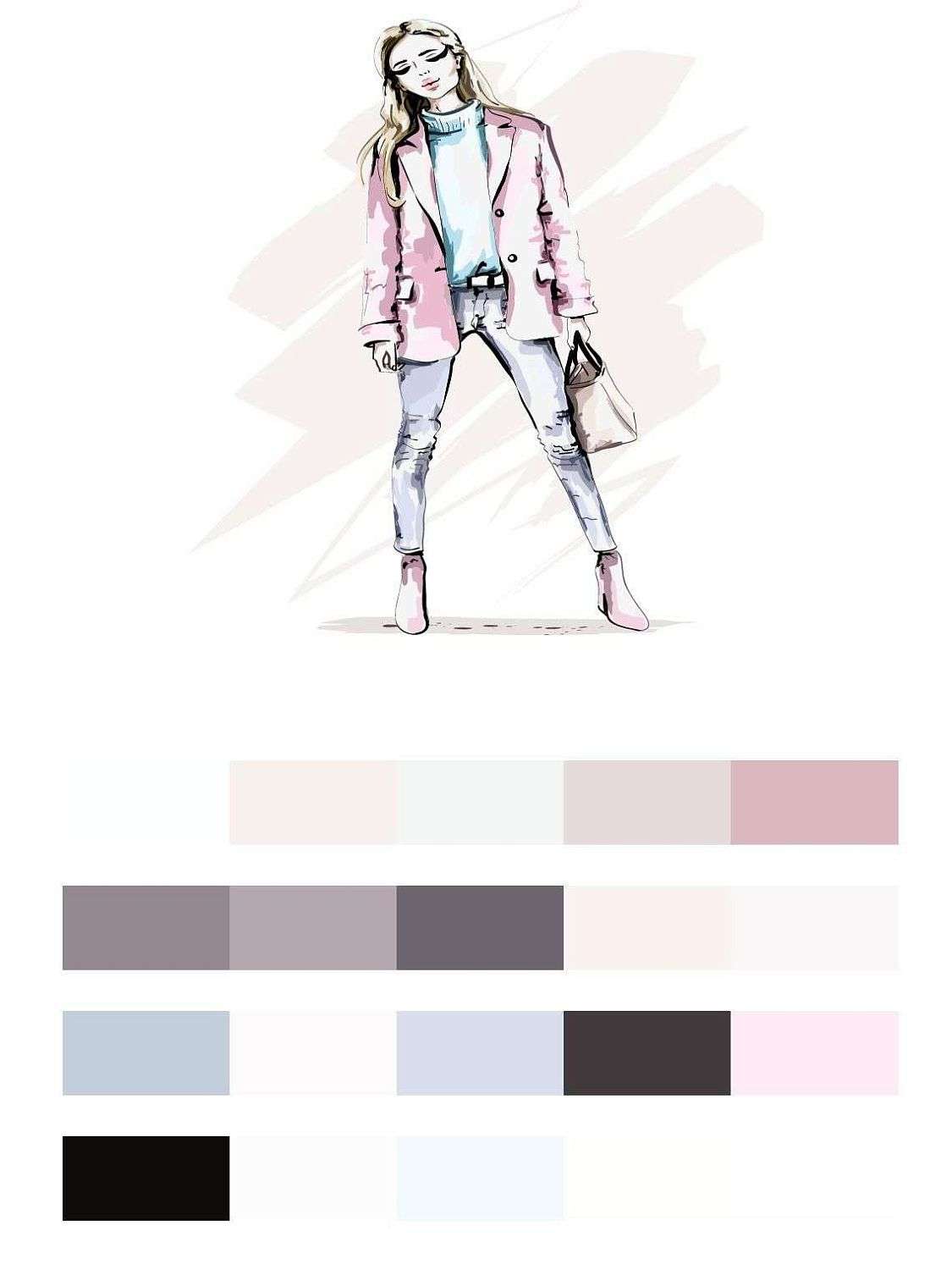 Девушка с сумочкой  12-1379