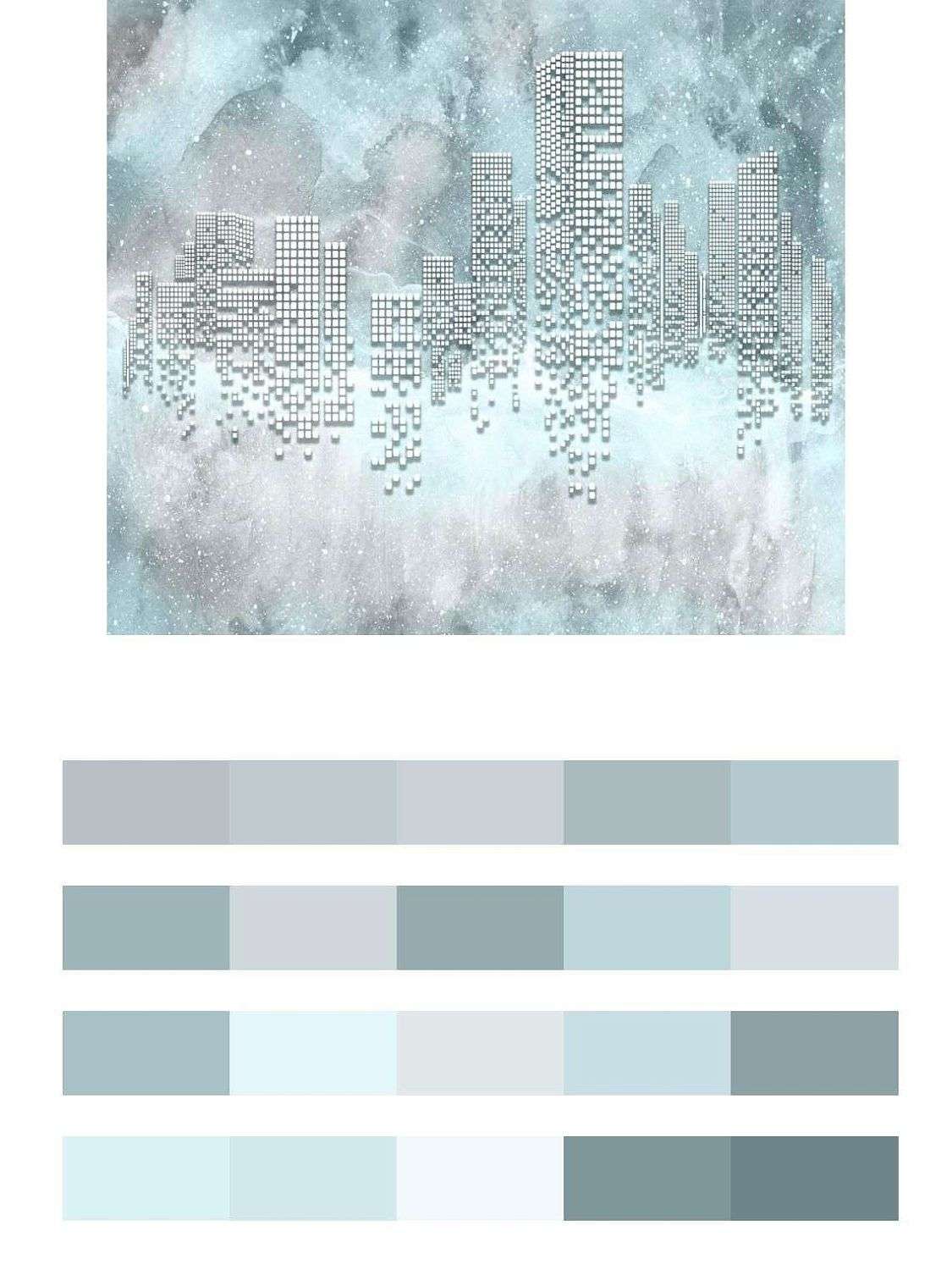 Абстрактные высотки  9-1204