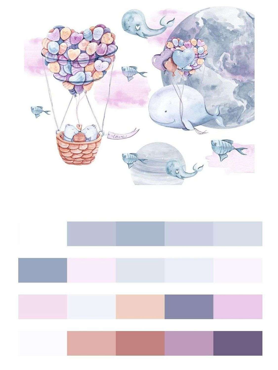 Киты и воздушный шар  12-797