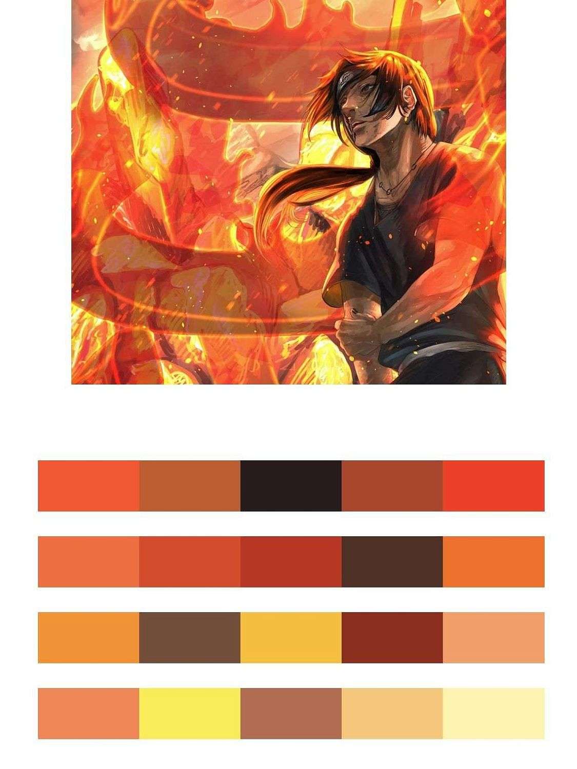 Итачи Учиха огонь  12-1348