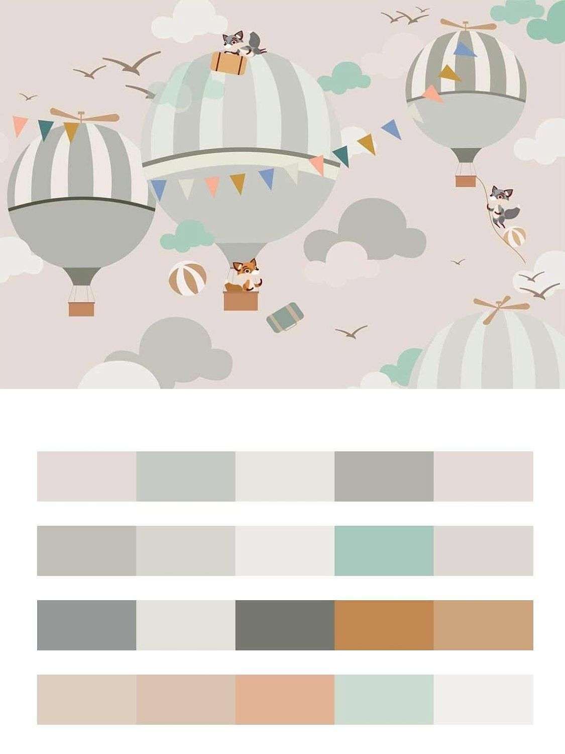 С воздушными шарами  12-813