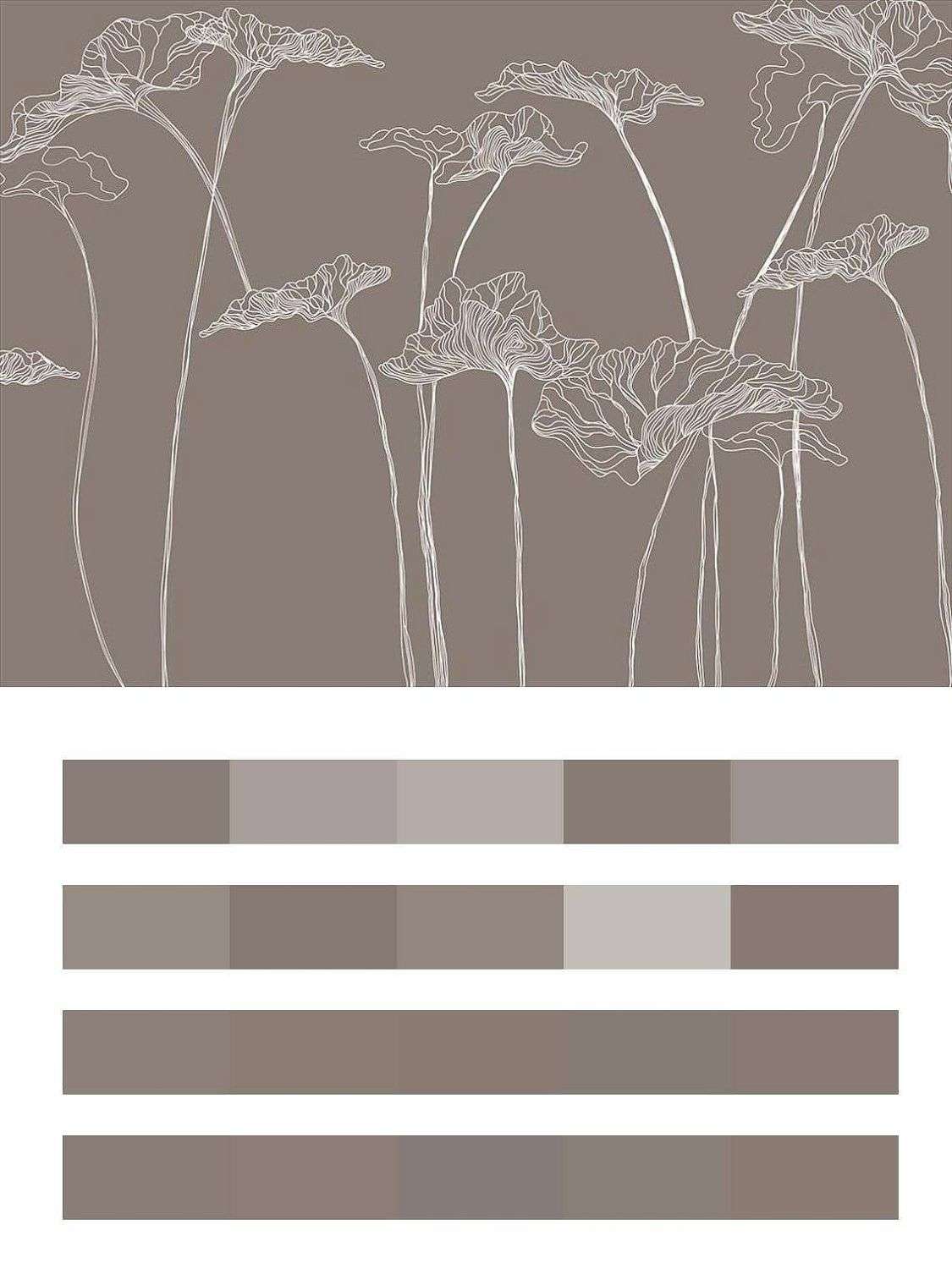 Цветы на тонких стеблях  9-1746