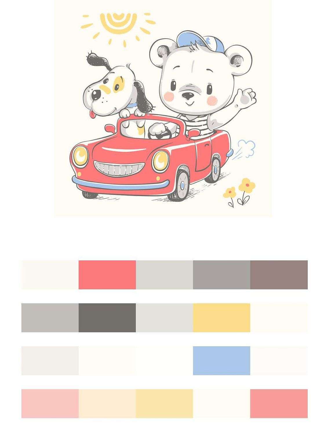 Друзья на машине  9-232