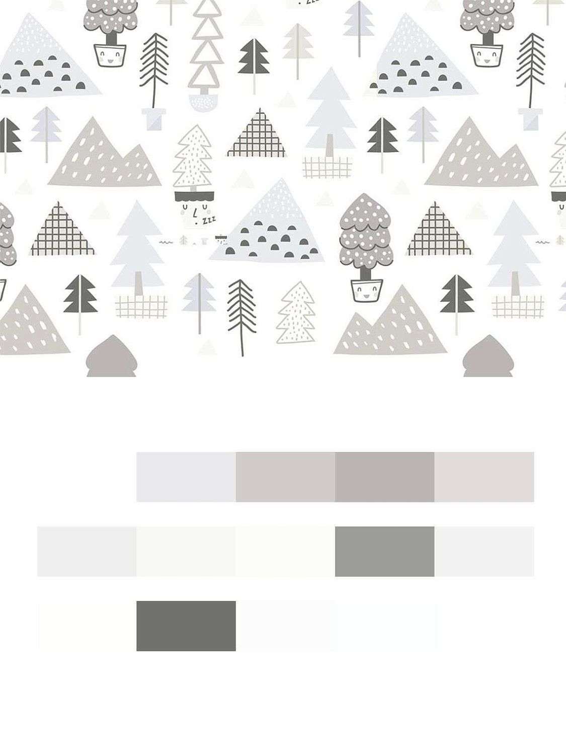 Горы серые и елочки  12-706