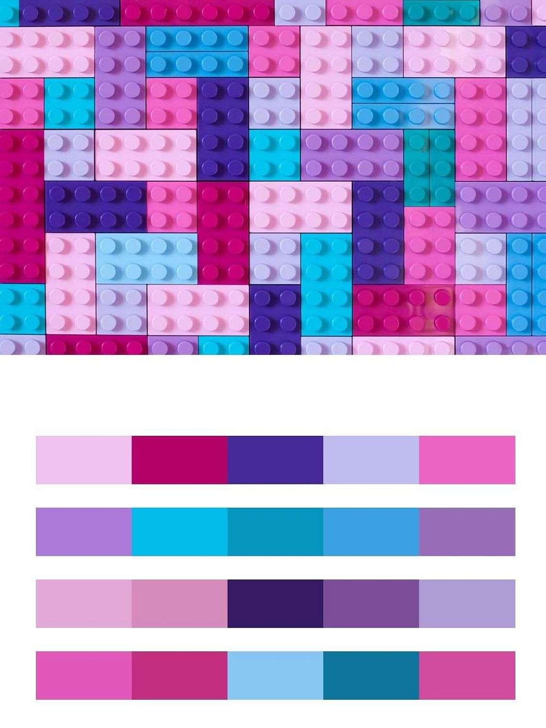 Розовое Лего  12-1330