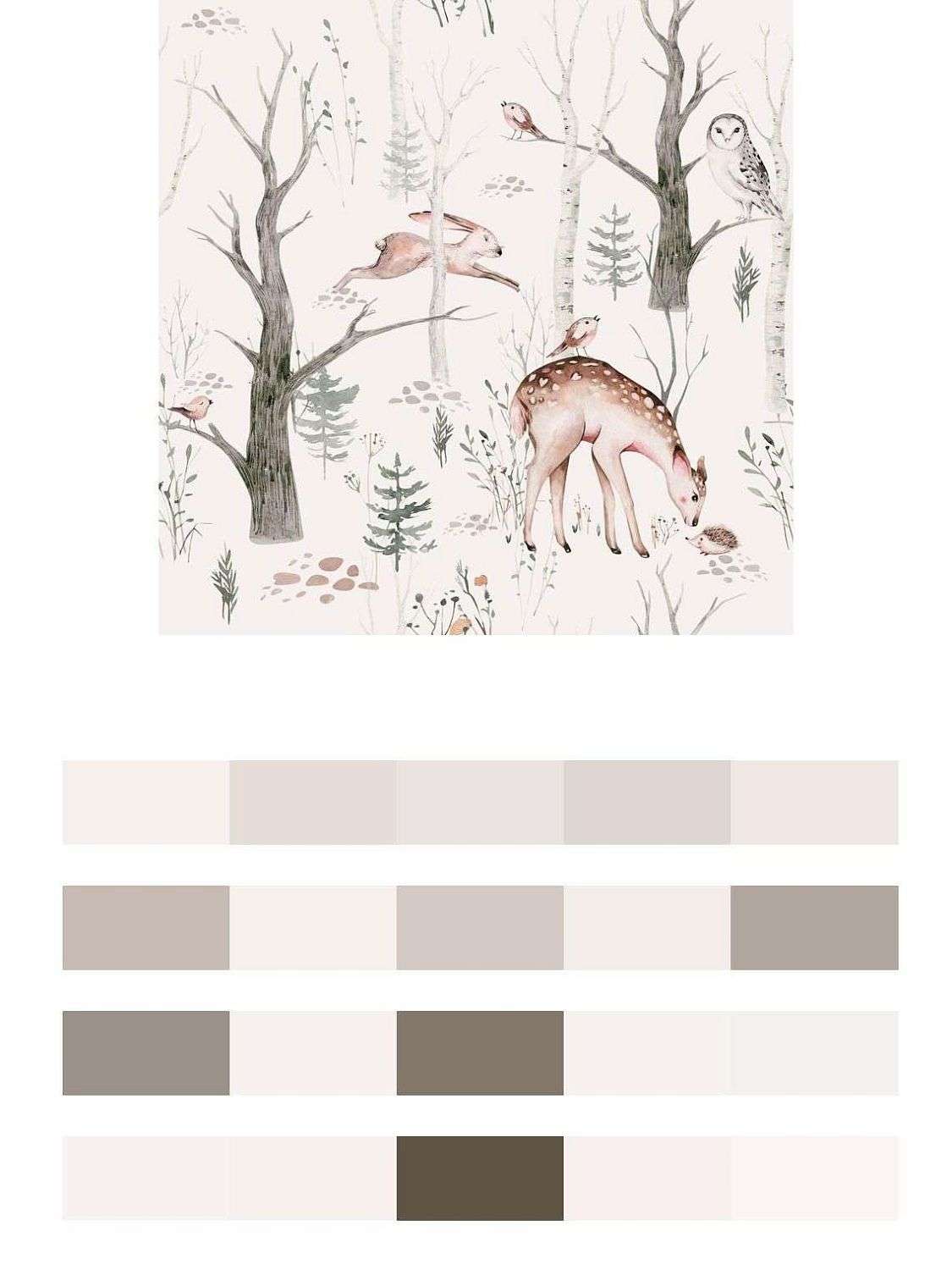 Олененок в лесу  12-1145