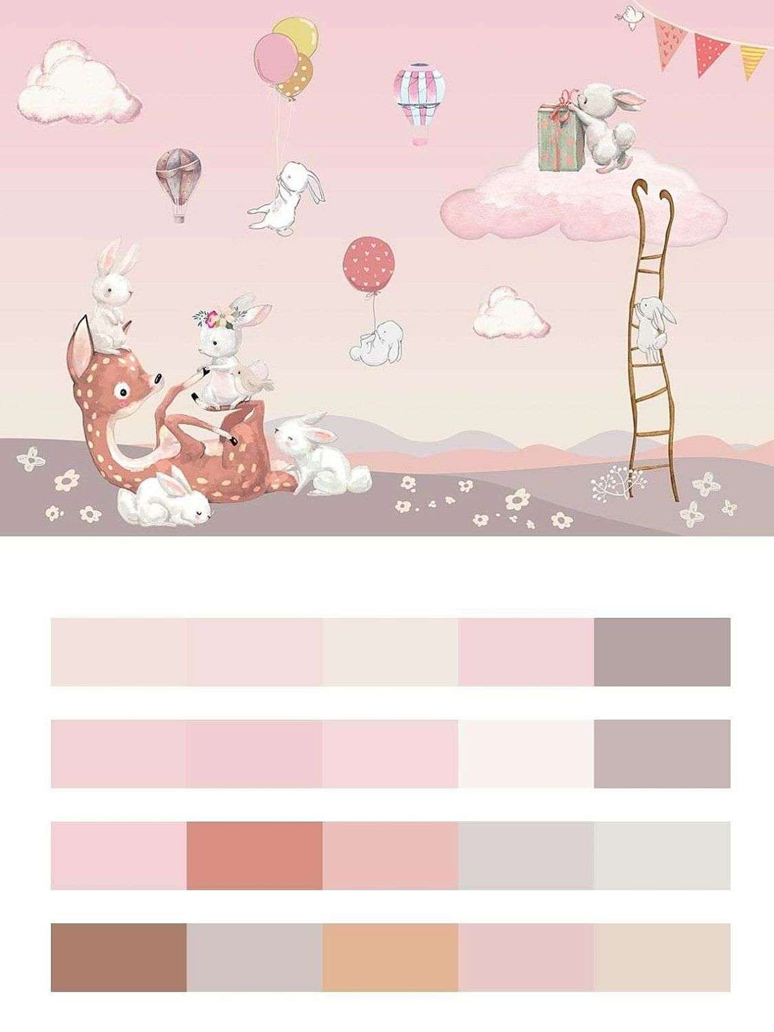 Олененок и зайчики  14-112