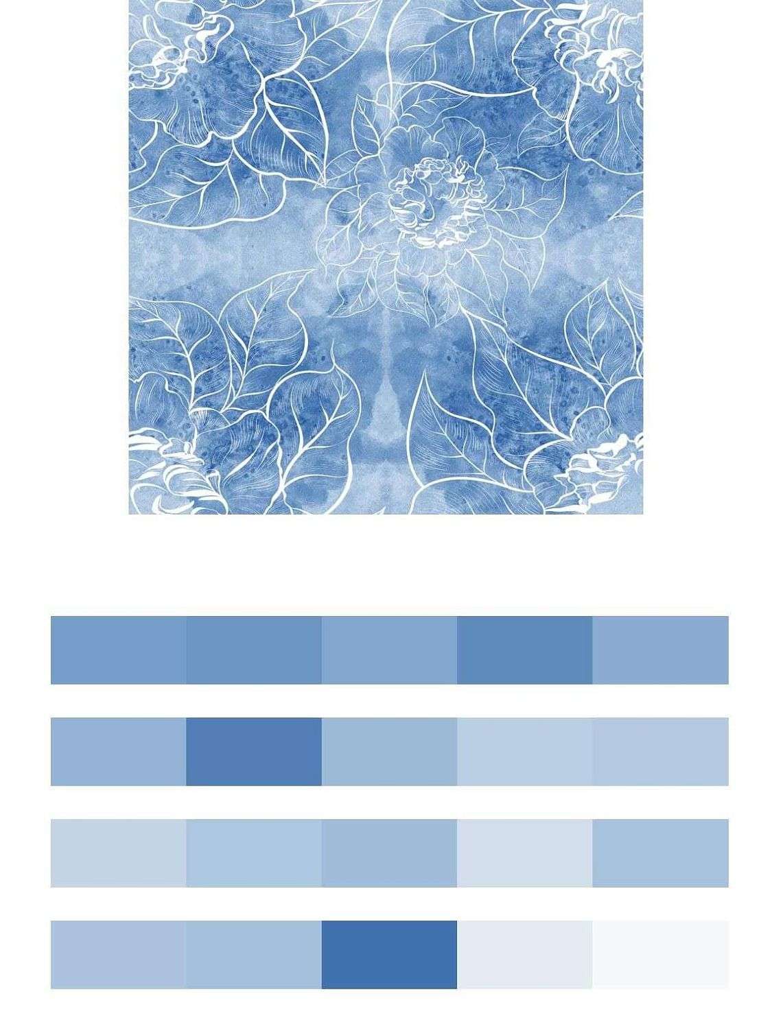 Голубые розы  9-1178