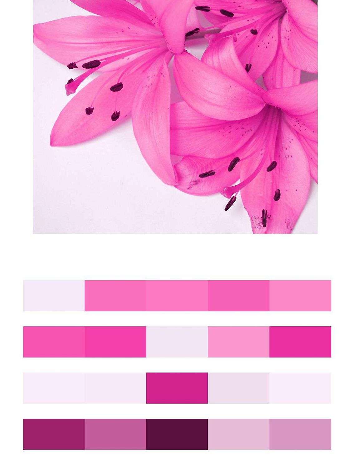 Розовый цветок  9-062