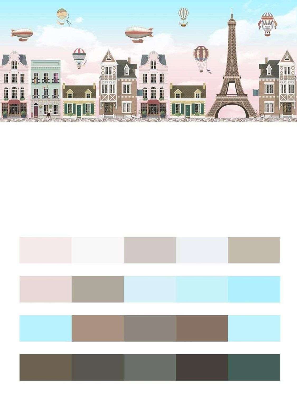 Домики Амстердам и шары  12-920