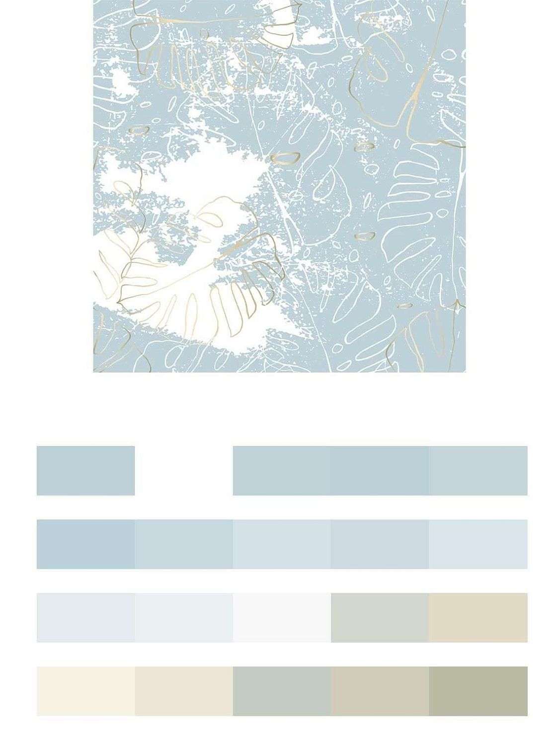 Бело-голубой фон  9-1104