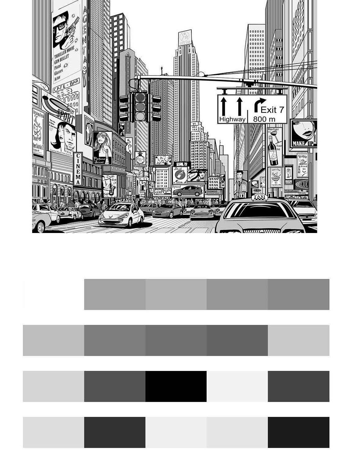 Нью-Йорк иллюстрация    14-779