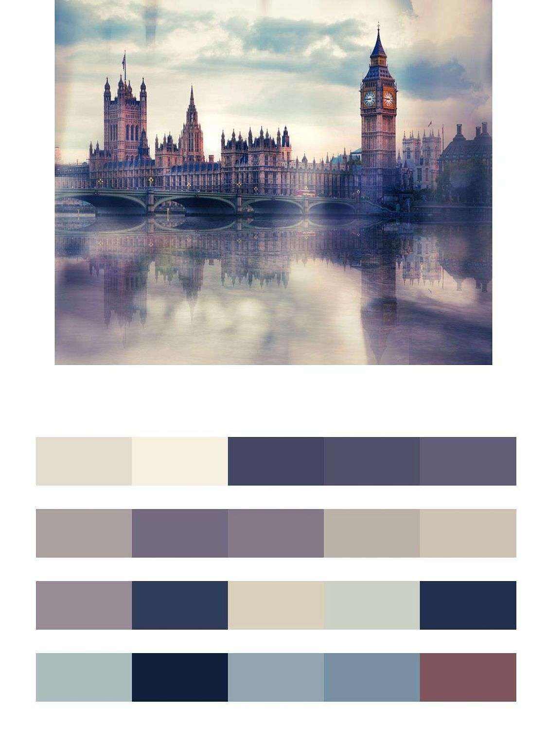 Лондон утром в тумане  9-446