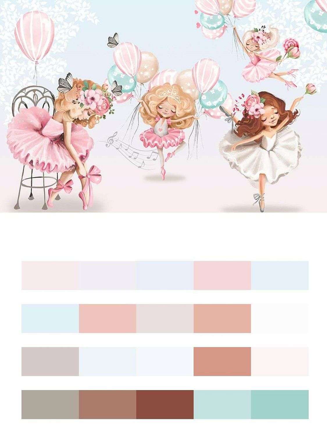 Маленькие балерины  14-433