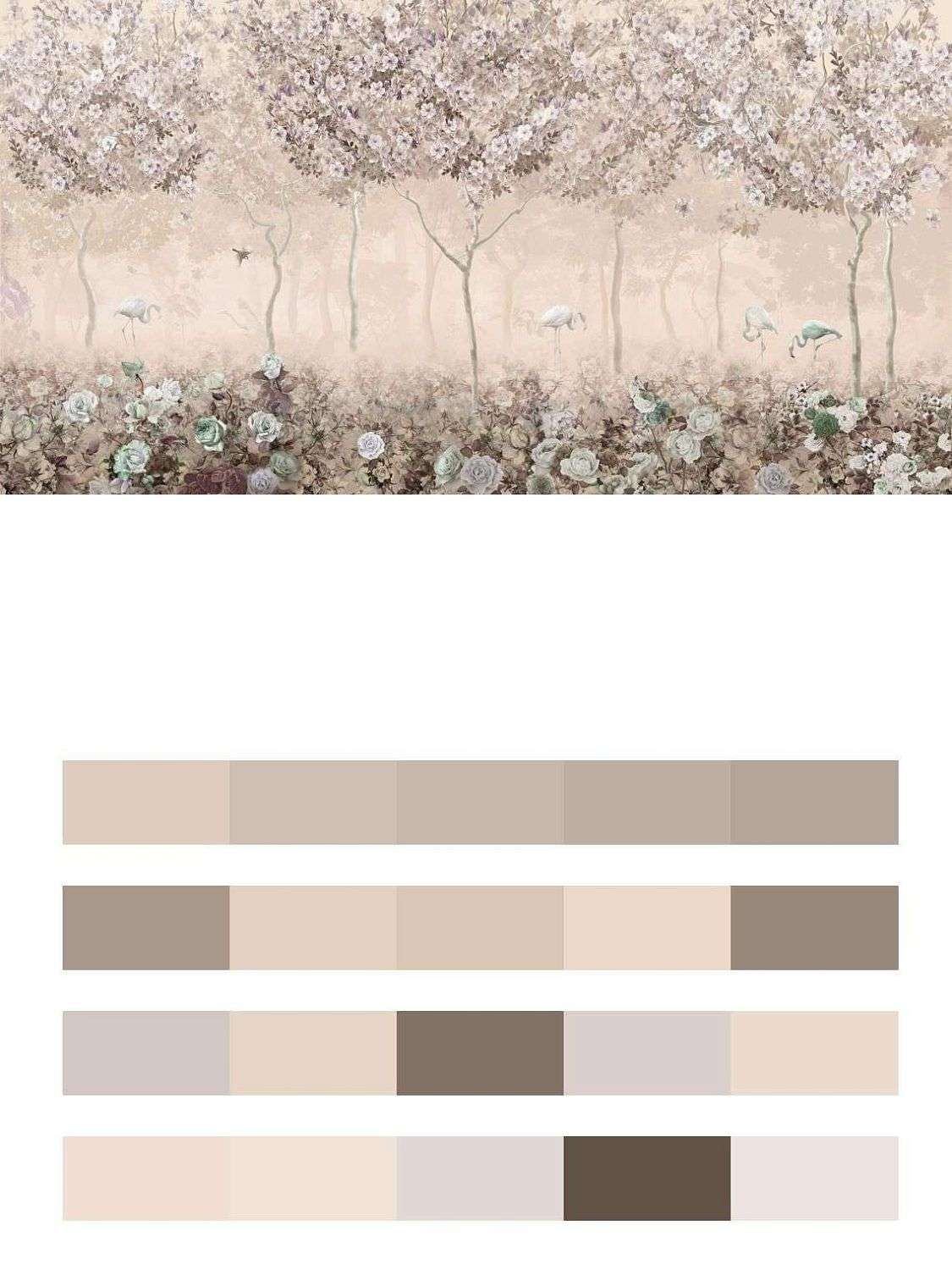 Фламинго в сказочном лесу  13-125