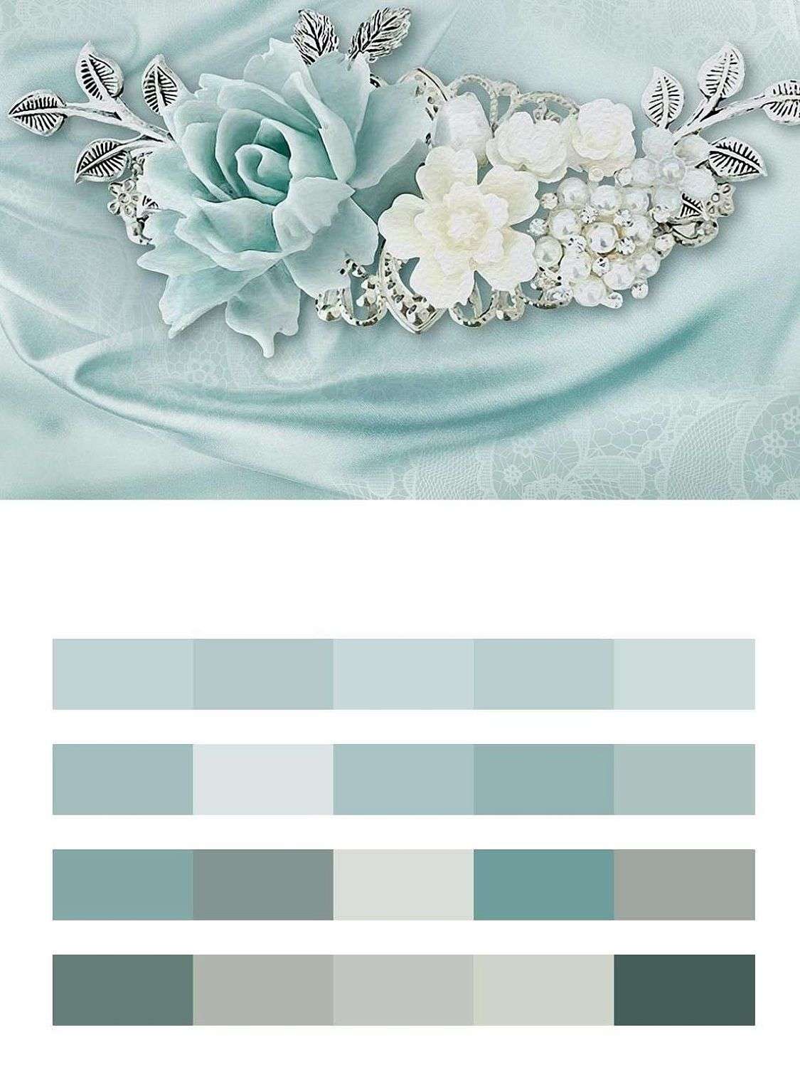 Голубой китайский цветок  10-880