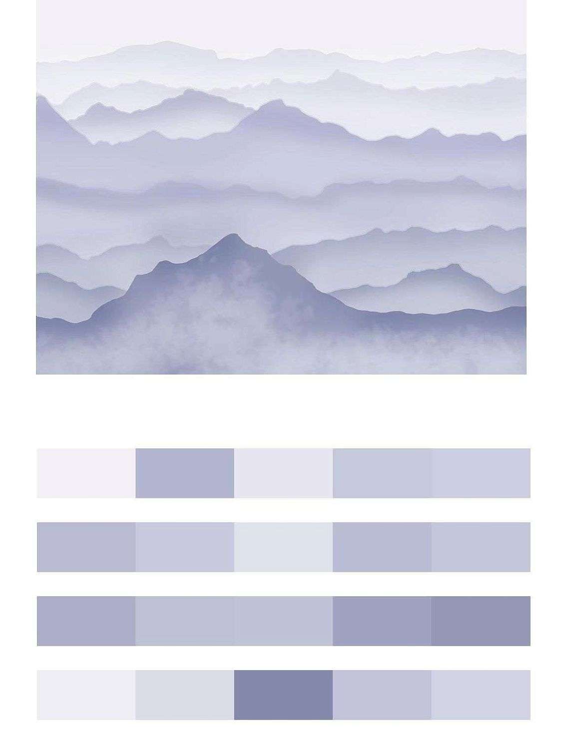 Абстракция горы подростку  12-1539