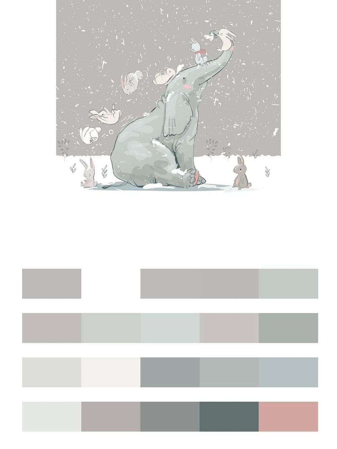 Слоник и зайки  14-215