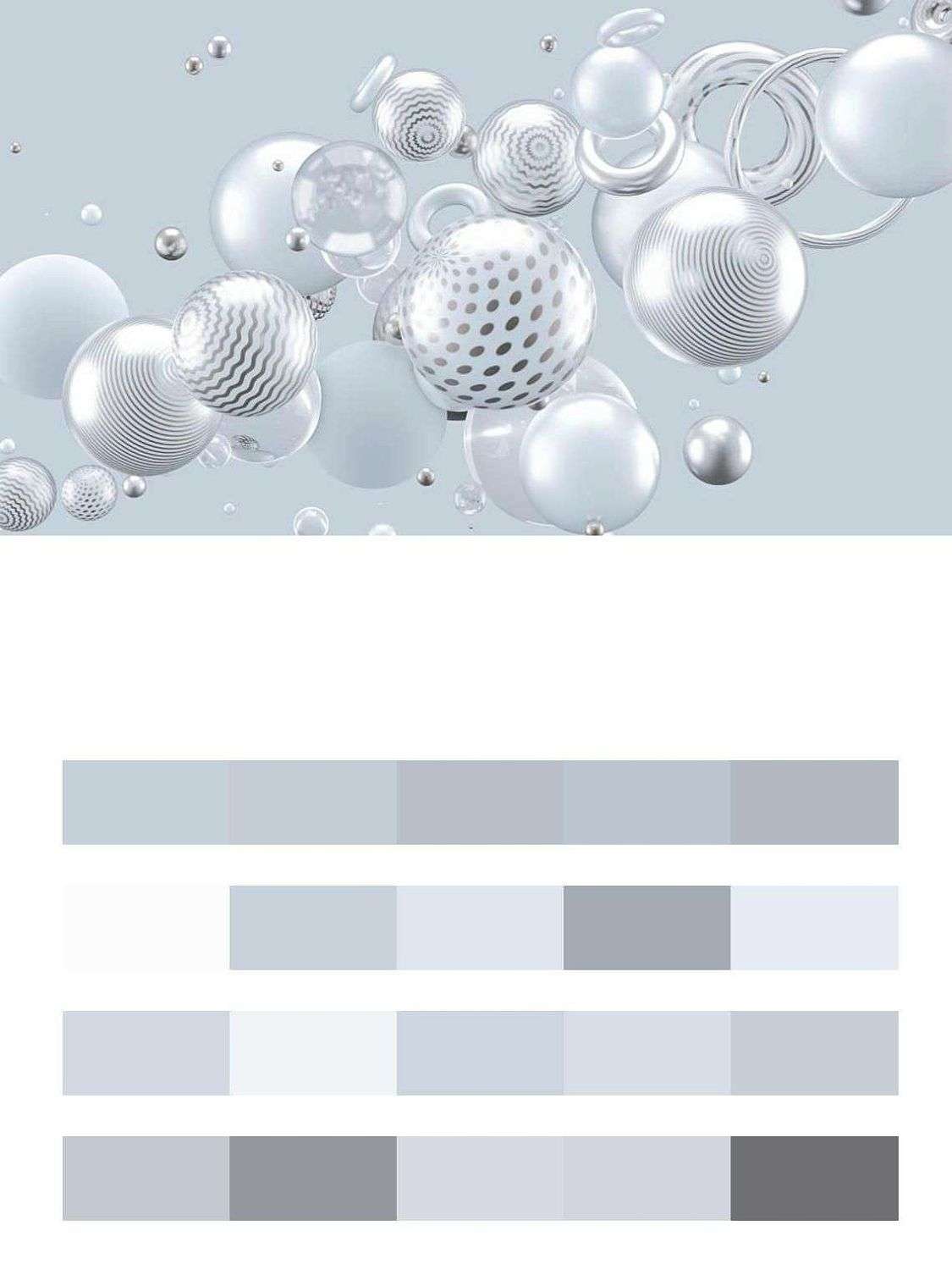 3д шары на голубом фоне  10-784