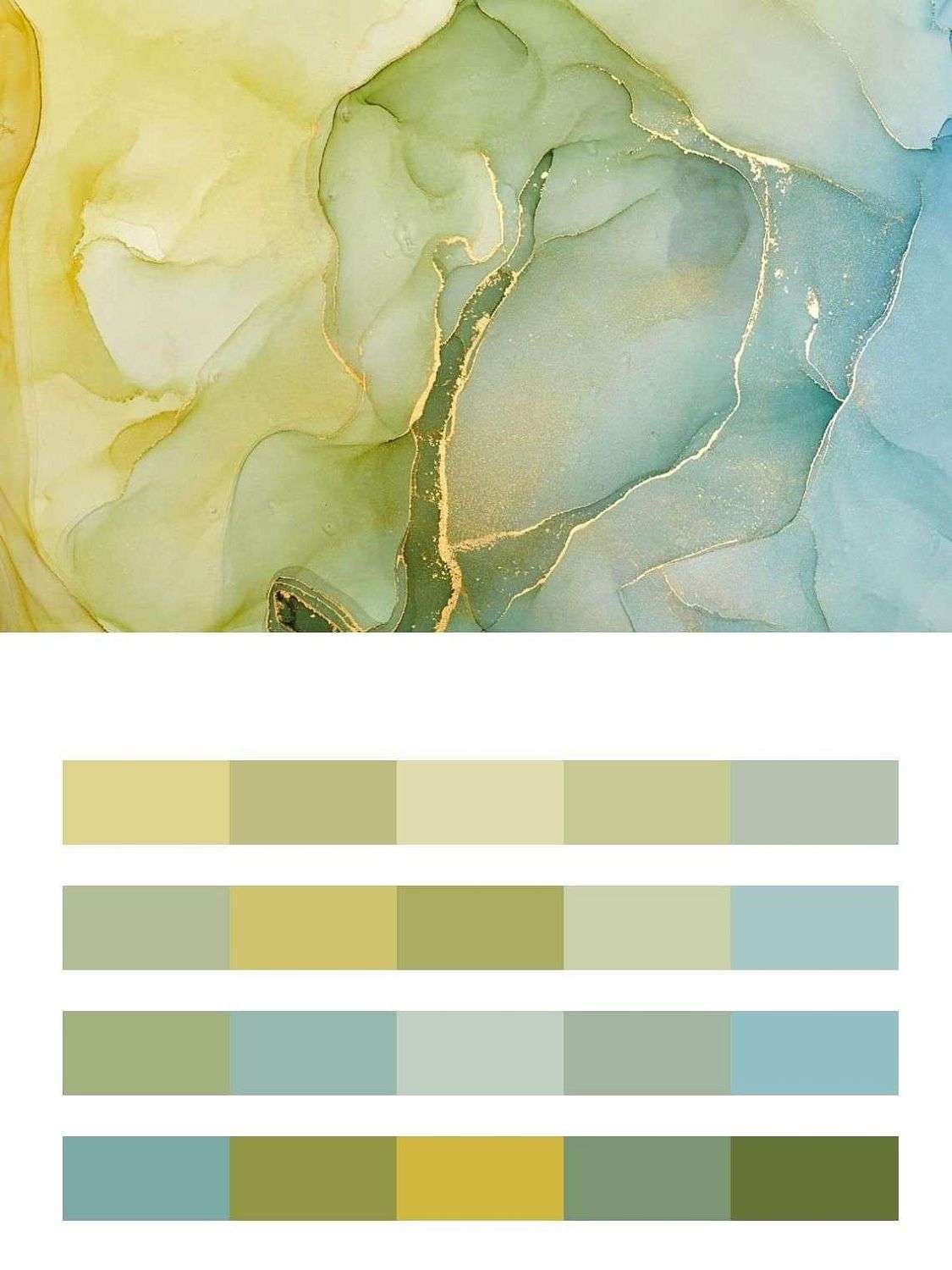 Мятный мрамор  9-1357