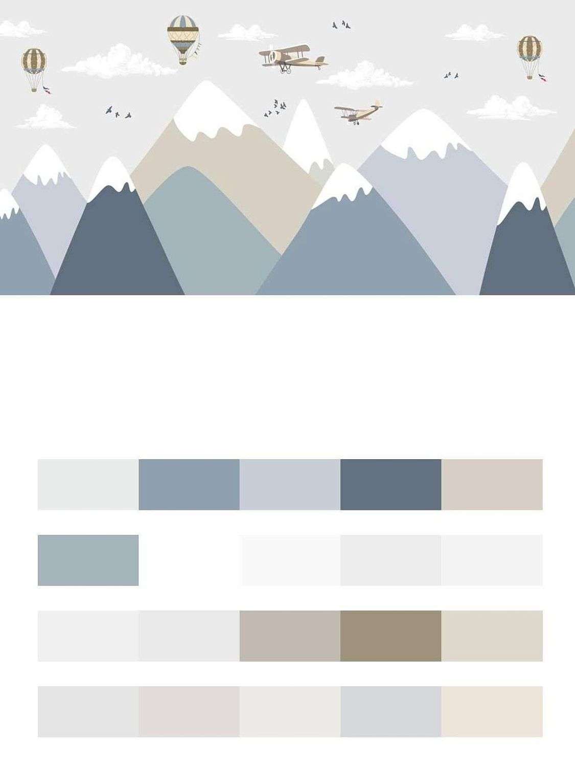 Голубые пики и самолеты  12-1198