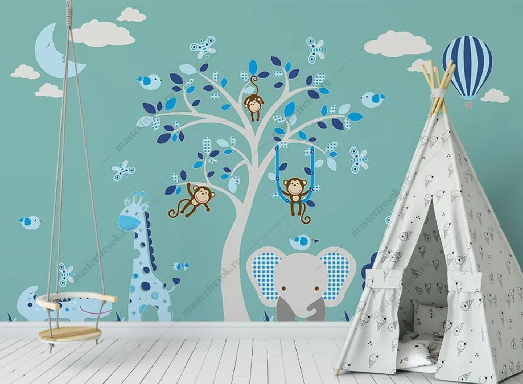 Фотообои Веселые животные  15-989