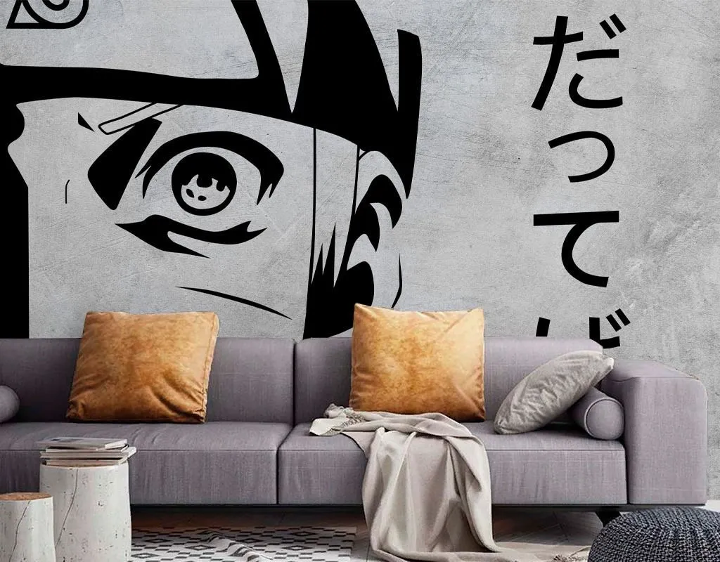 Фотообои в интерьере наруто  14-793 фото