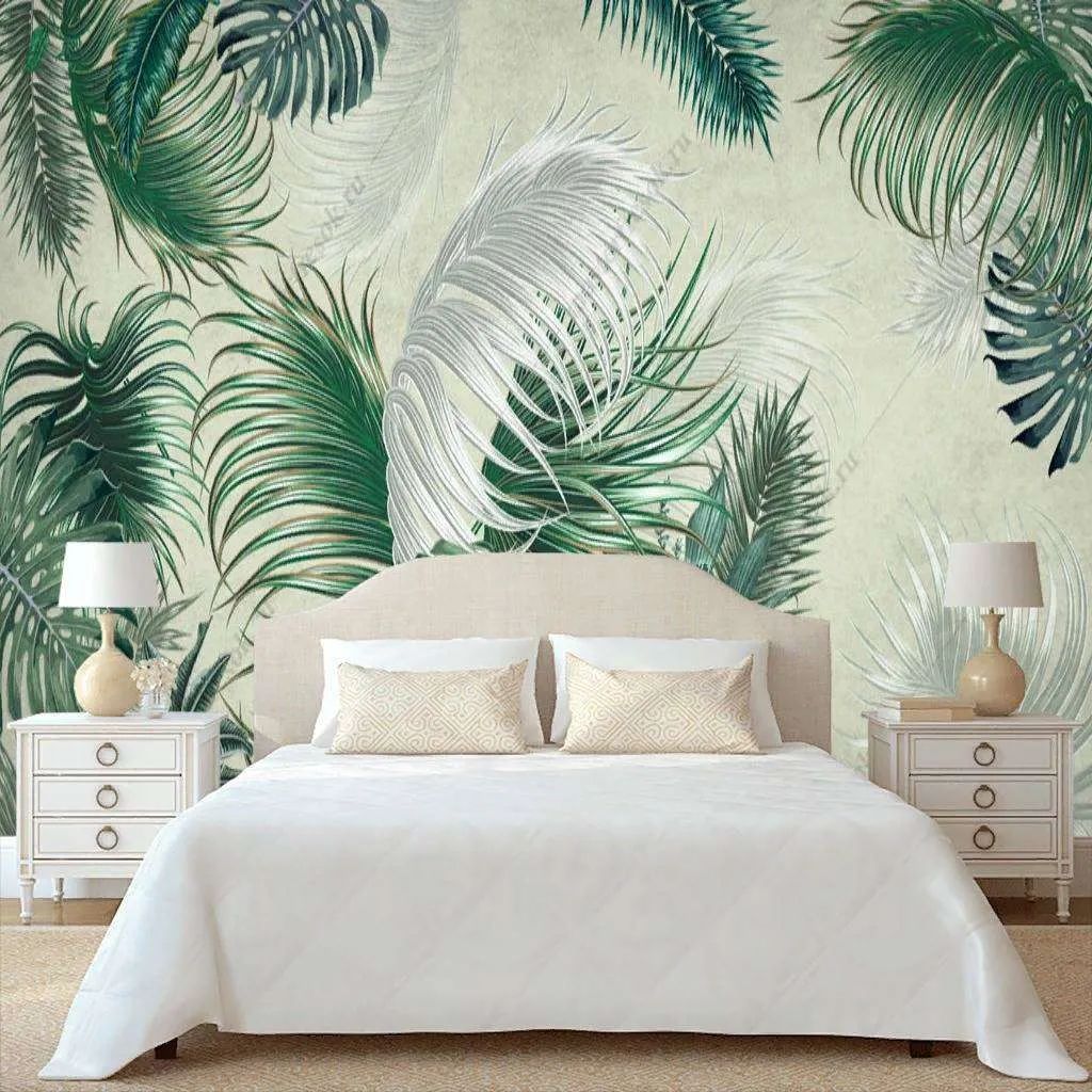 Фотообои Бесшовные обои на стену:  Жаркие тропики. Артикул: 10-726  