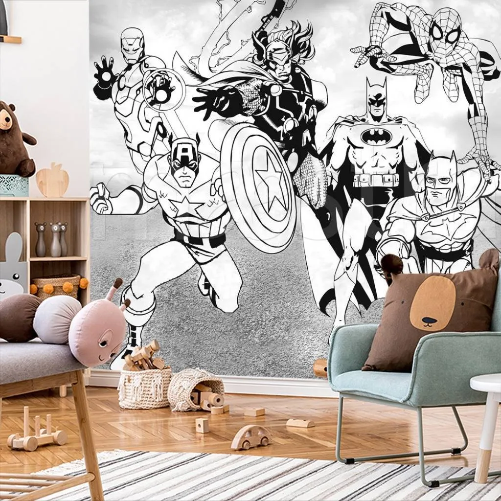 Фотообои Команда Марвел  12-388