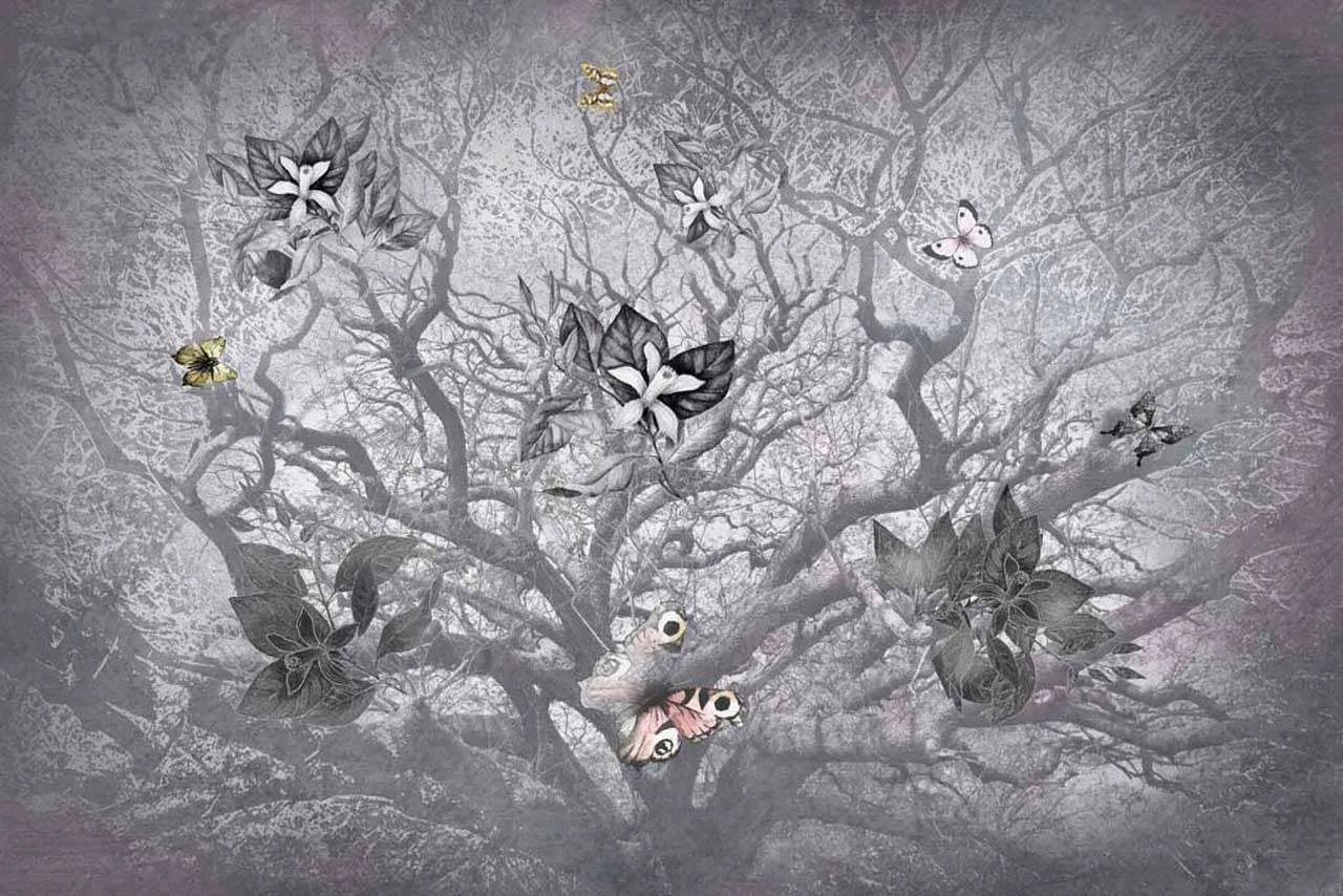 Фотообои в интерьере лесная фантазия  7-334 фото