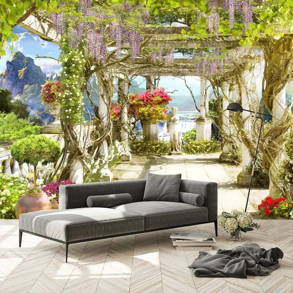 Фотообои Арка из переплетенных деревьев  17-0049