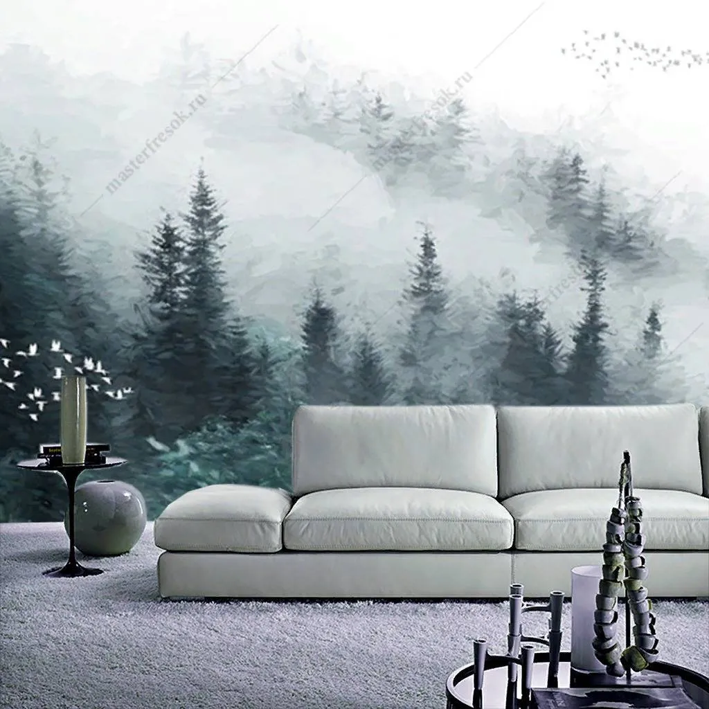 Фотообои Еловый лес  15-862