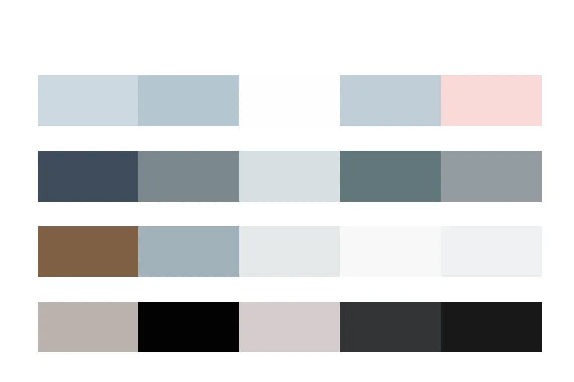 Фотообои в интерьере бесшовные обои на стену:  лес серо-голубой. артикул: 12-714   фото