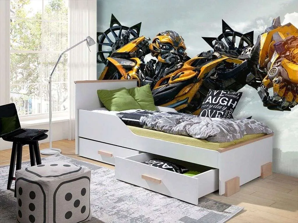 Фотообои в интерьере бамблби последний рыцарь  14-412 фото