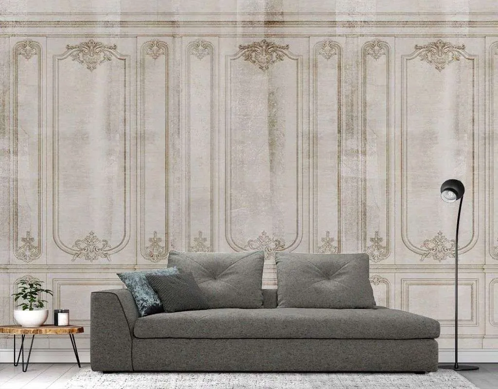 Фотообои в интерьере панели  9-1928 фото