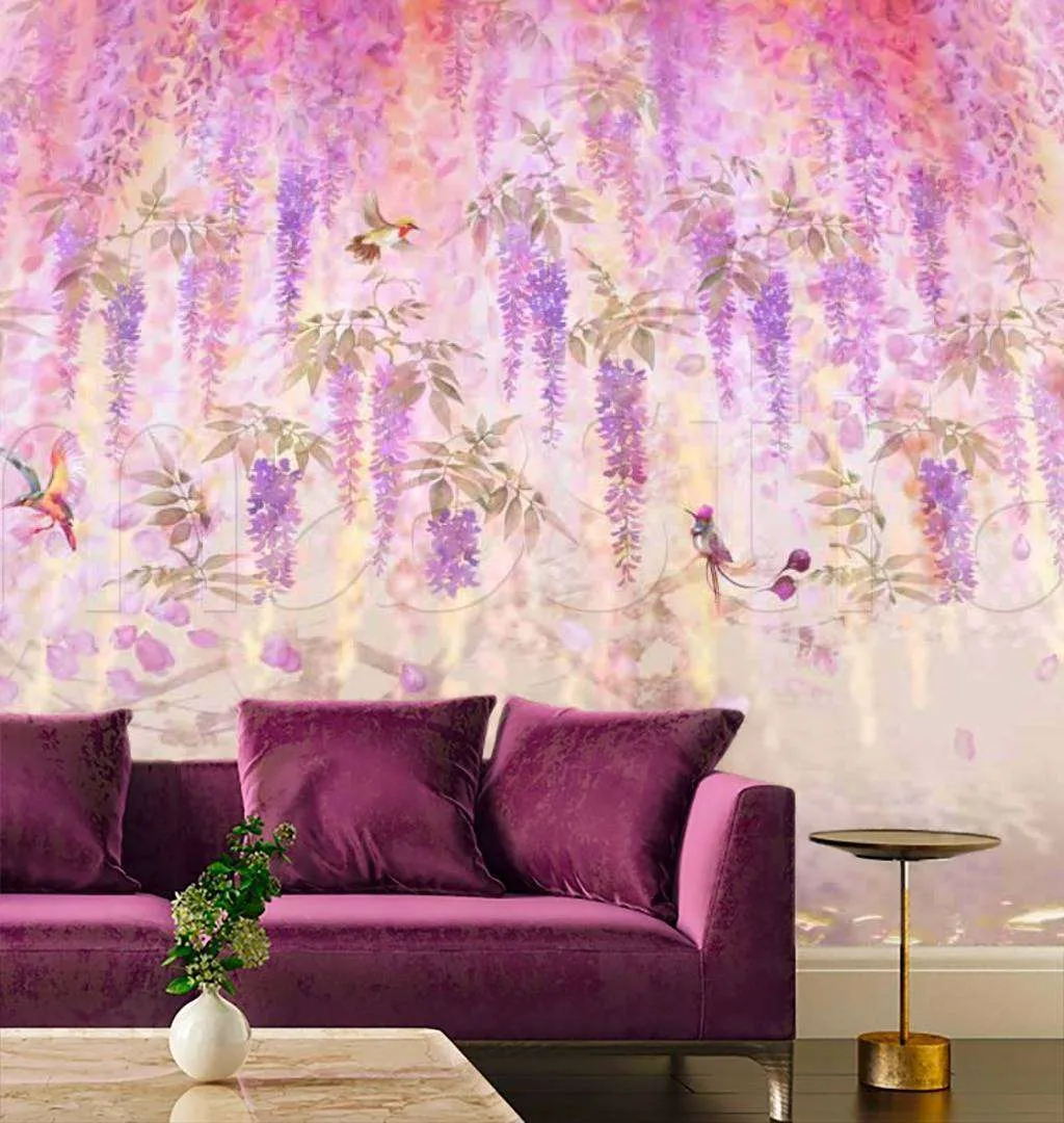 Фотообои Розовая 3д абстракция  7-424