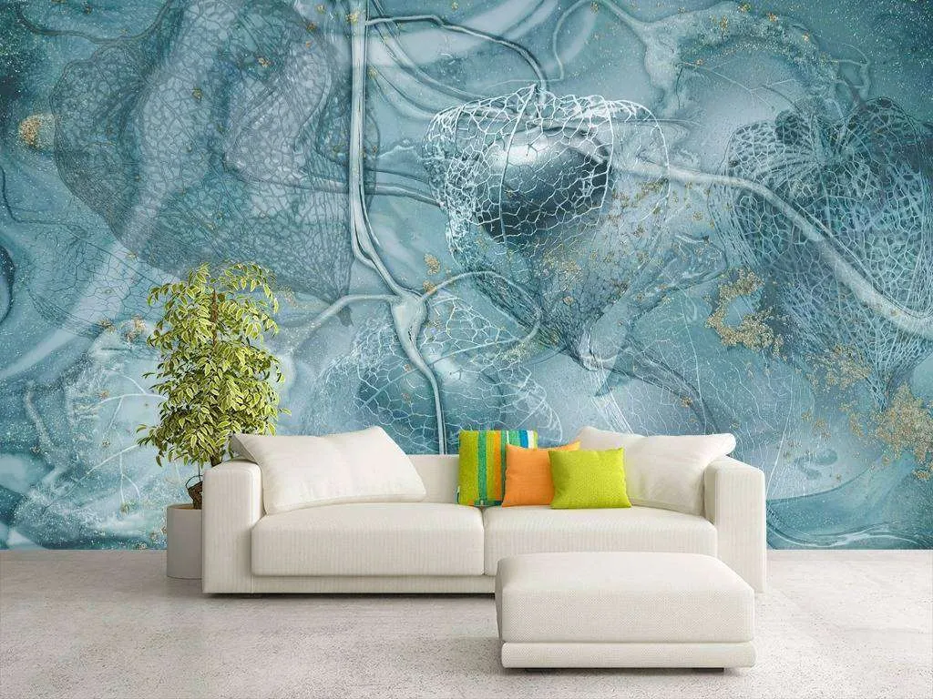 Фотообои в интерьере физалис  13-206 фото