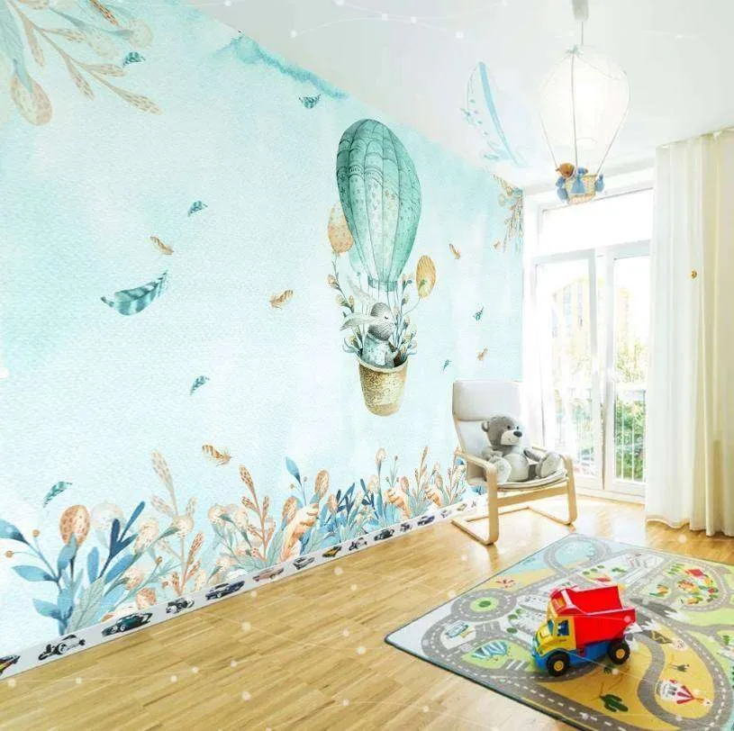 Фотообои Шар воздушный с животными  15-123