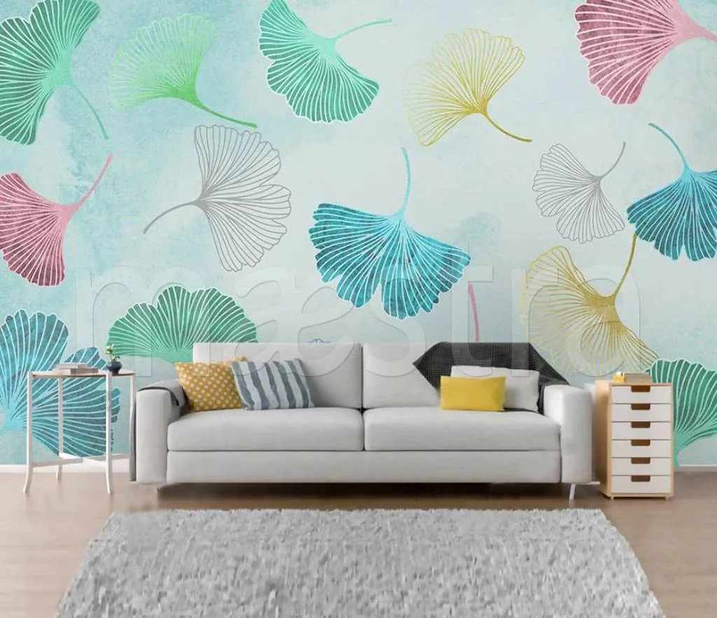 Фотообои Абстракция лепестки  15-491