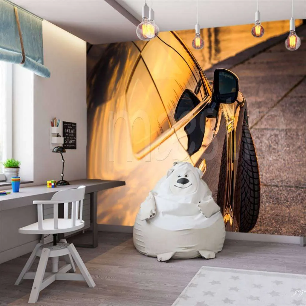 Фотообои в интерьере авто  12-583 фото