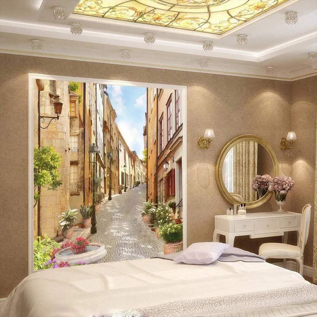 Фотообои Улочка европейская  17-0061