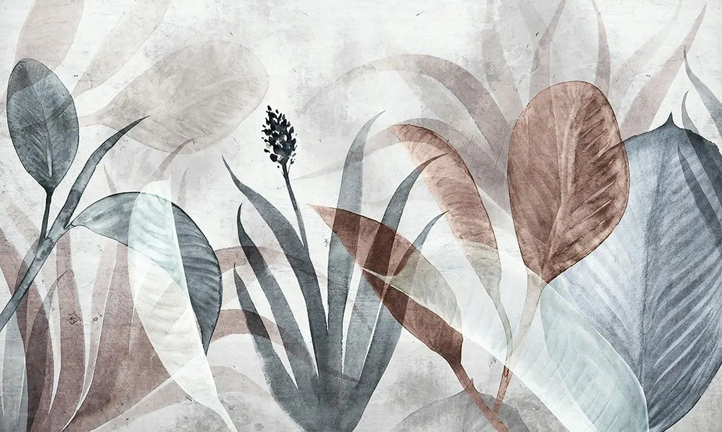 Фотообои в интерьере тропики стильные    9-1875 фото