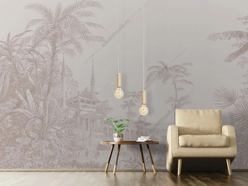 Фотообои в интерьере город древний  12-1467 фото